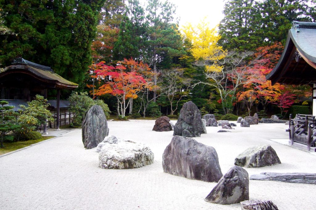 Kongobu-ji, Banryutei (Rock Garden)