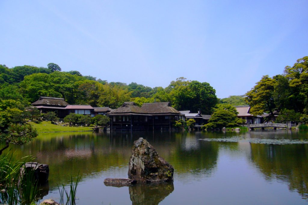 Hikone Castle, Genkyu-en (Garden)