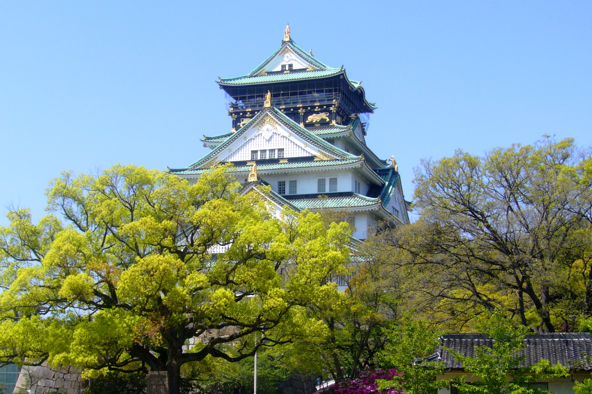 Osaka Castle, Tenshu (Keep)